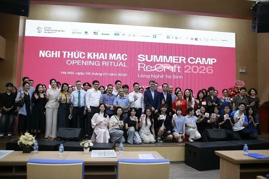Summer Camp Re:Craft 2026: Kết nối sinh viên với di sản làng nghề Hà Nội