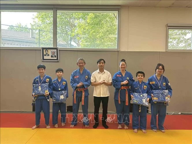 Vovinam trở thành cầu nối văn hóa Việt Nam tại Paris