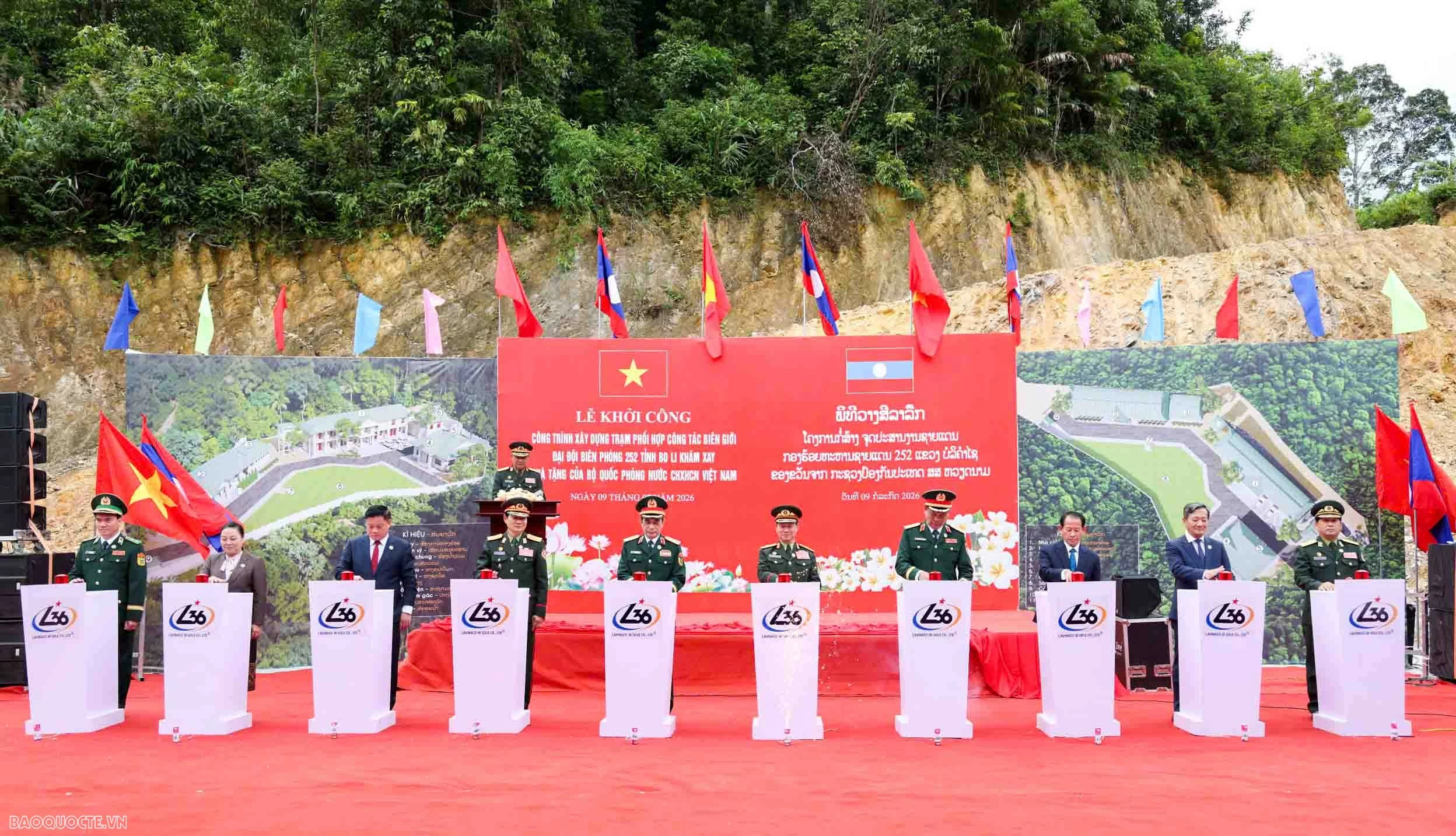 Giao lưu quốc phòng biên giới Việt Nam - Lào: Chung tay vun đắp đường biên hòa bình từ những việc làm thiết thực