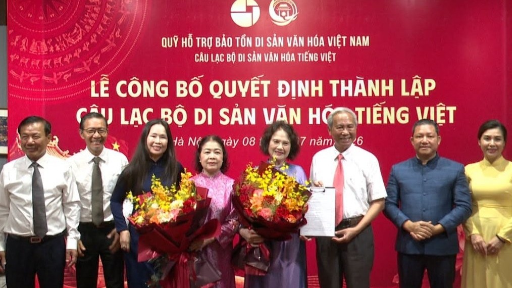 Ra mắt Câu lạc bộ Di sản Văn hóa tiếng Việt