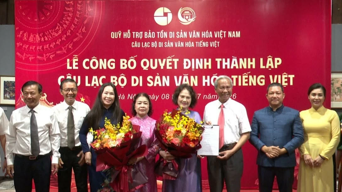 Ra mắt Câu lạc bộ Di sản Văn hóa tiếng Việt