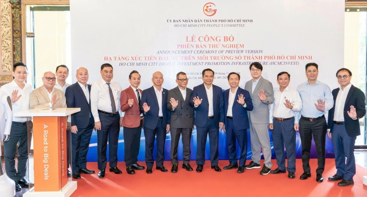 TP. Hồ Chí Minh vận hành thử nghiệm nền tảng HCMCInvest hỗ trợ xúc tiến đầu tư bằng AI và dữ liệu