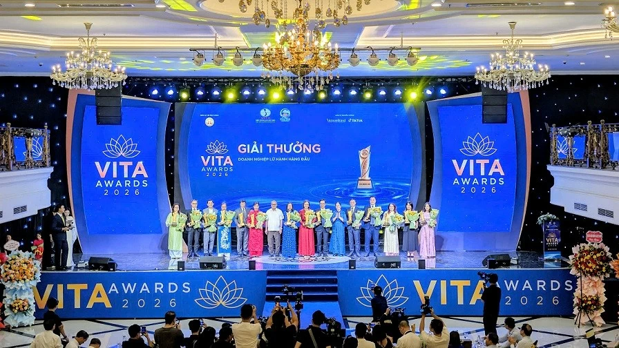 VITA AWARDS 2026 tôn vinh 106 tập thể, doanh nghiệp tiêu biểu của du lịch Việt Nam