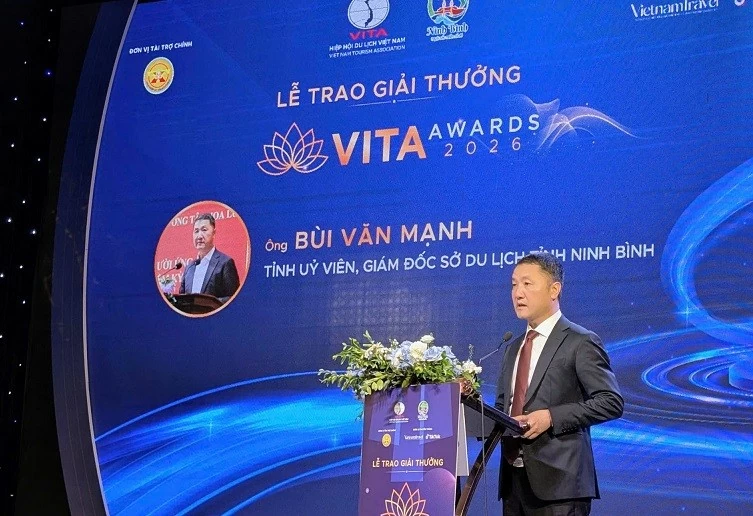 VITA AWARDS 2026 tôn vinh 106 tập thể, doanh nghiệp tiêu biểu của du lịch Việt Nam VITA AWARDS 2026 tôn vinh những đại diện tiêu biểu của du lịch Việt Nam