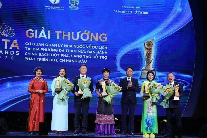VITA AWARDS 2026 tôn vinh 106 tập thể, doanh nghiệp tiêu biểu của du lịch Việt Nam