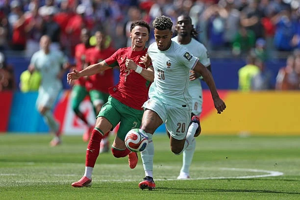 Kết quả bóng đá World Cup Pháp và Morocco (2-0): Cú đúp của Mbappe