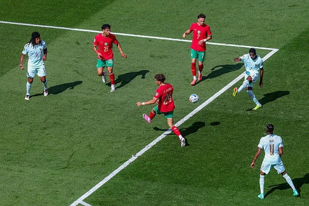 Kết quả bóng đá World Cup Pháp và Morocco (2-0): Cú đúp của Mbappe