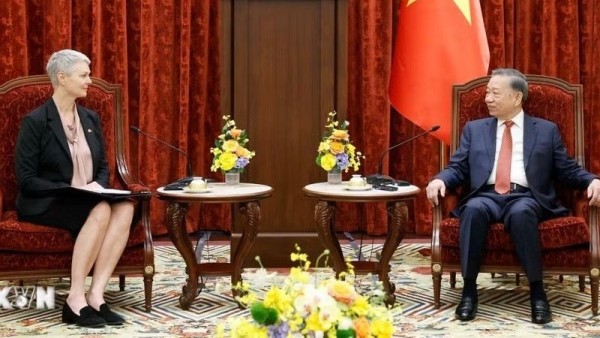 Tổng Bí thư, Chủ tịch nước Tô Lâm tiếp Đại sứ các nước Bỉ, Na Uy, Hà Lan và Brazil chào từ biệt
