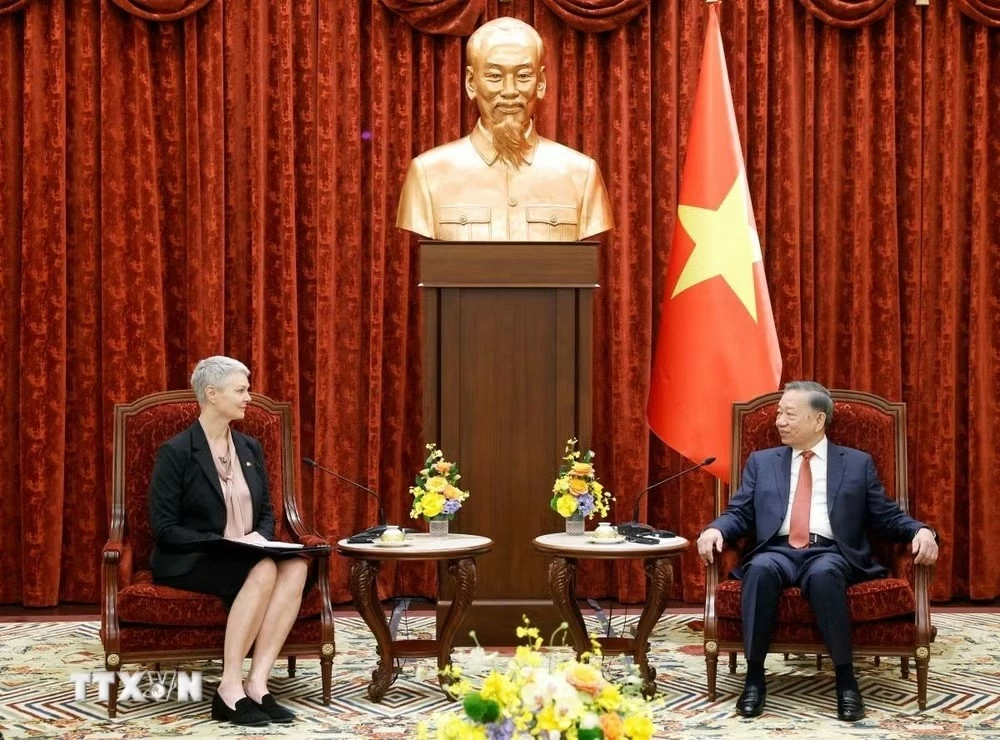 Tổng Bí thư, Chủ tịch nước Tô Lâm tiếp Đại sứ các nước Bỉ, Na Uy, Hà Lan và Brasil chào từ biệt