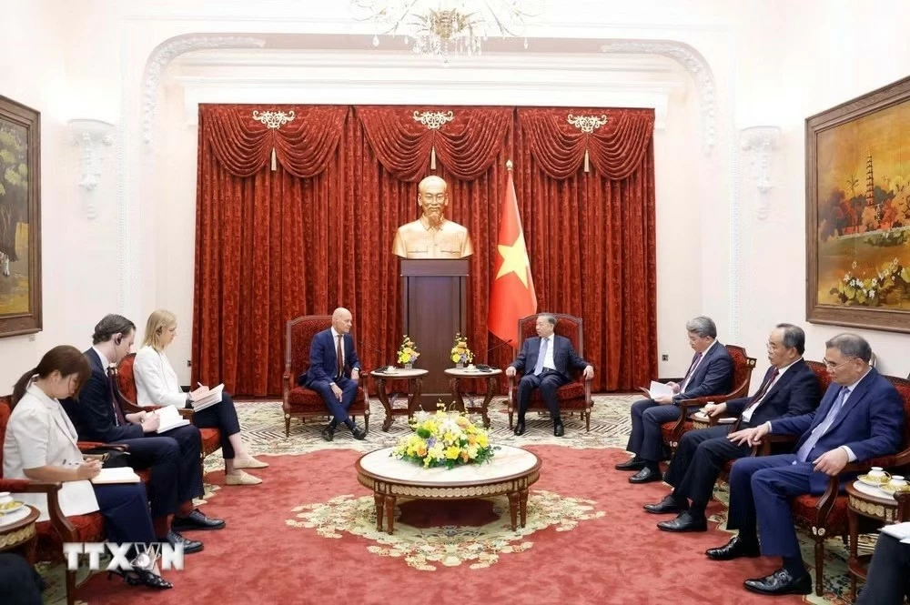 Tổng Bí thư, Chủ tịch nước Tô Lâm tiếp Đại sứ các nước Bỉ, Na Uy, Hà Lan và Brasil chào từ biệt