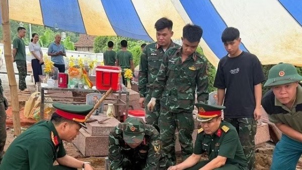 Chiến dịch 500 ngày đêm: Điện Biên hoàn thành lấy mẫu 911 mộ liệt sĩ tại Nghĩa trang Tông Khao