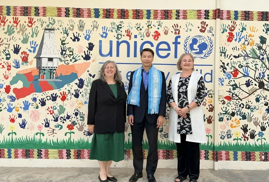 Việt Nam và UNICEF đồng hành thúc đẩy chuyển đổi số và phúc lợi trẻ em tại Timor-Leste Việt Nam và UNICEF đồng hành thúc đẩy chuyển đổi số và phúc lợi trẻ em tại Timor-Leste