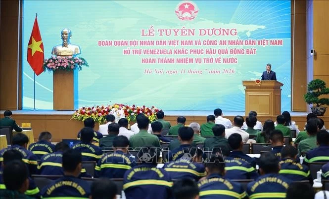 Thủ tướng Lê Minh Hưng: Sức mạnh quốc gia đo bằng năng lực chia sẻ trách nhiệm với cộng đồng quốc tế Thủ tướng Lê Minh Hưng: Sức mạnh quốc gia đo bằng năng lực chia sẻ trách nhiệm với cộng đồng quốc tế