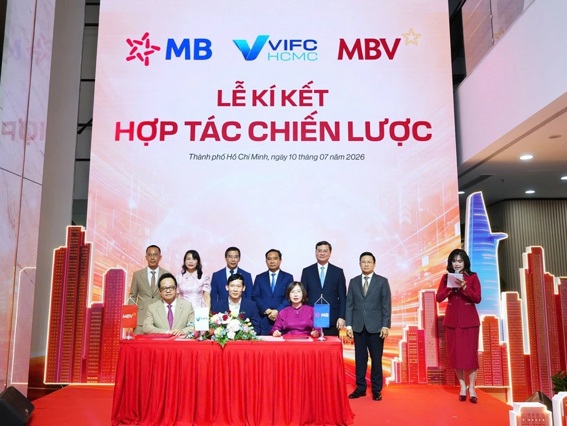 Khai trương trụ sở kinh doanh tại VIFC-HCMC: Bước chuyển sang thị trường phía Nam của Ngân hàng MBV