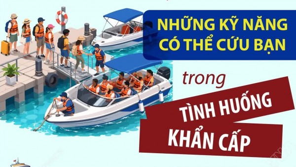 Mùa du lịch biển sôi động: Trang bị kỹ năng để tránh rủi ro trên tàu, canô