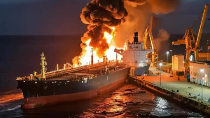 Biển Azov dậy sóng, Nga tố Ukraine tập kích tàu chở dầu