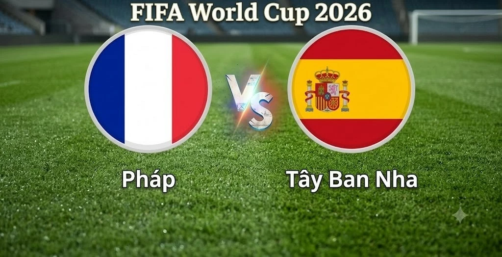 Nhận định, dự đoán trận đấu Pháp vs Tây Ban Nha: Đại chiến hai ứng viên vô địch