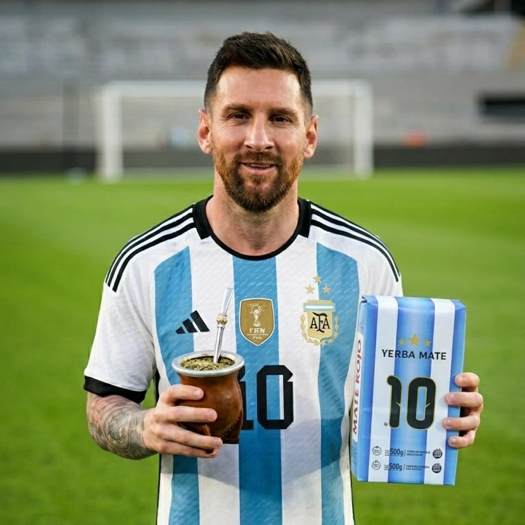 Không chỉ có Messi, cổ động viên Argentina còn mang đến World Cup quốc hồn quốc túy Yerba Mate