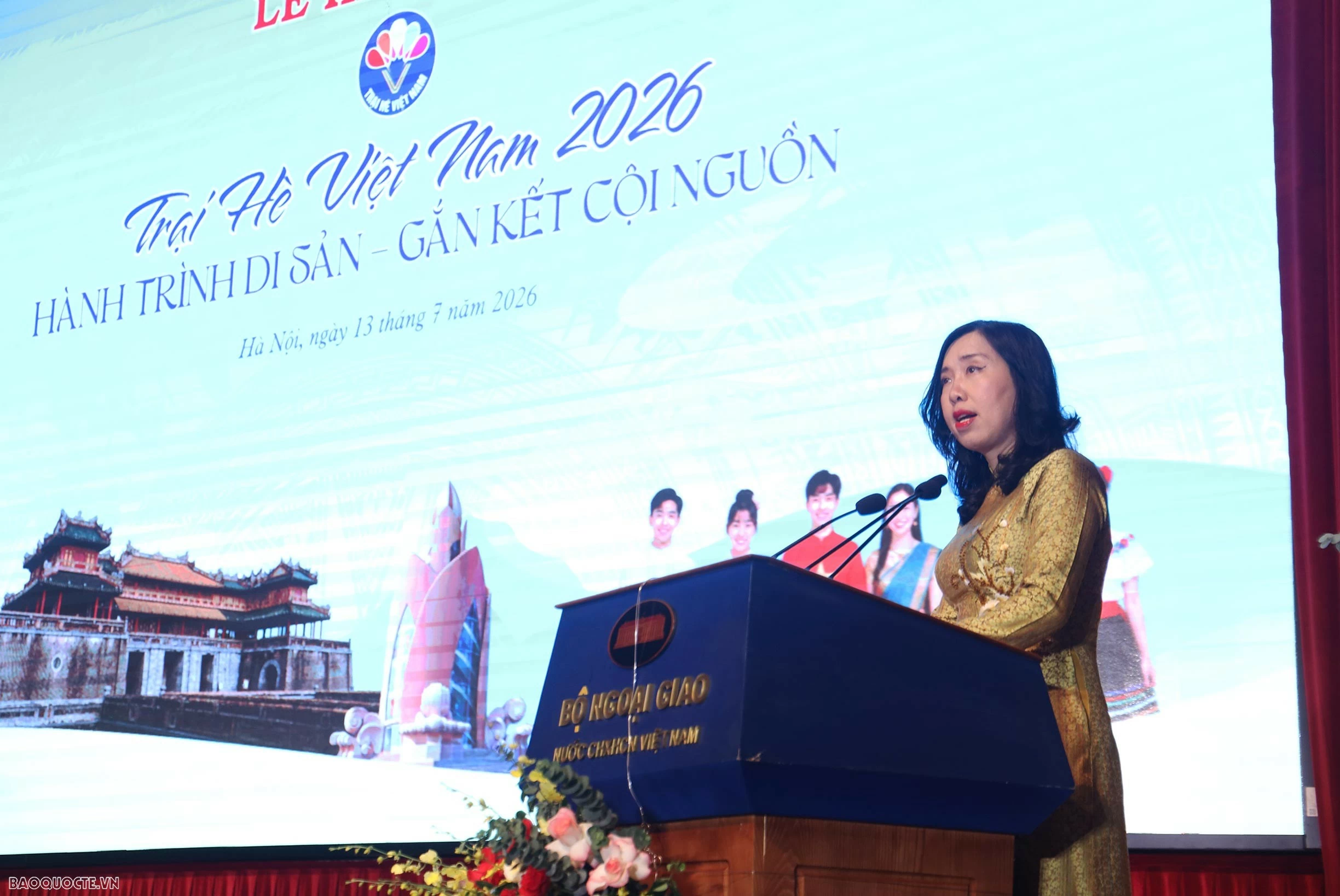 Thứ trưởng Lê Thị Thu Hằng: Giá trị lớn nhất của Trại hè là tình yêu và sự gắn bó với quê hương