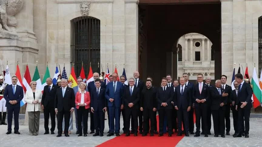 Hội nghị của Liên minh tự nguyện: Các nước châu Âu bắt tay Ukraine thành lập khối phòng thủ tên lửa, Kiev nhận tin vui từ Pháp. (Nguồn:Anadolu)
