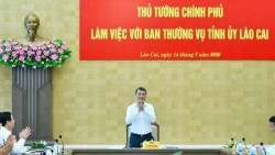 Thủ tướng Lê Minh Hưng chủ trì cuộc làm việc với Ban Thường vụ Tỉnh ủy Lào Cai