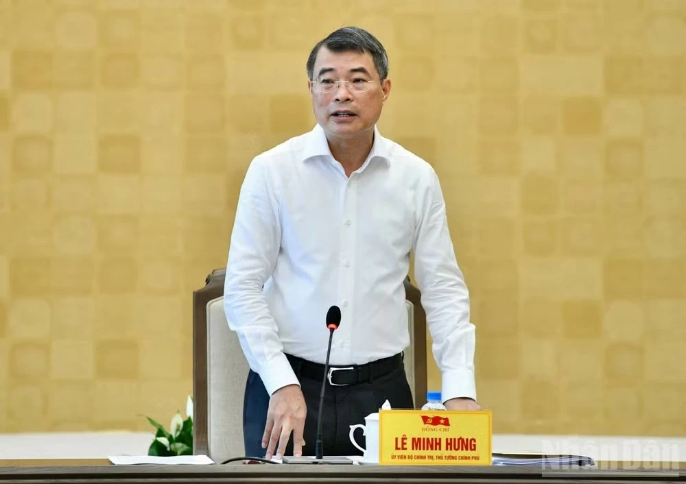 Thủ tướng Lê Minh Hưng chủ trì cuộc làm việc với Ban Thường vụ Tỉnh ủy Lào Cai Thủ tướng Lê Minh Hưng chủ trì cuộc làm việc với Ban Thường vụ Tỉnh ủy Lào Cai