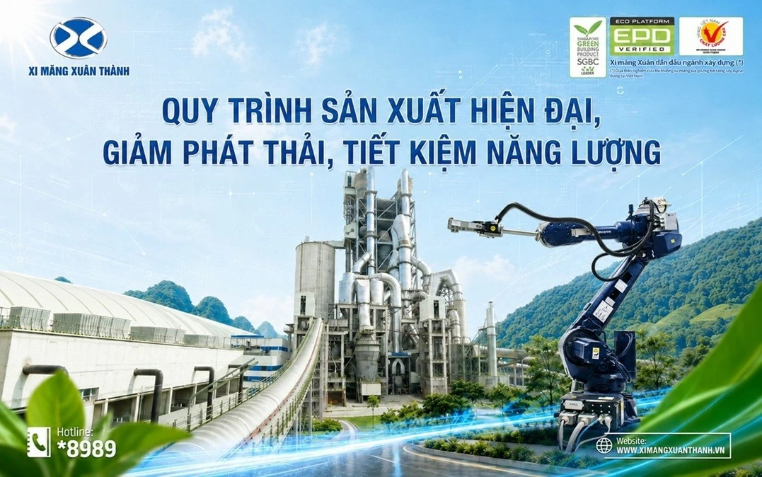 Xi Măng Xuân Thành liên tiếp được vinh danh tại các giải thưởng phát triển bền vững