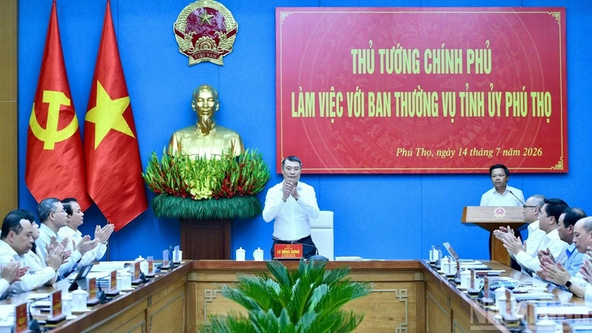 Thủ tướng Chính phủ Lê Minh Hưng chủ trì cuộc làm việc với Ban Thường vụ Tỉnh ủy Phú Thọ Thủ tướng Chính phủ Lê Minh Hưng chủ trì cuộc làm việc với Ban Thường vụ Tỉnh ủy Phú Thọ