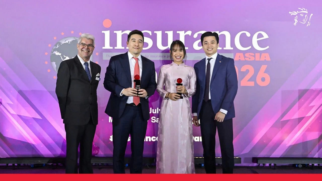 Prudential Việt Nam thắng kép tại Insurance Asia Awards 2026