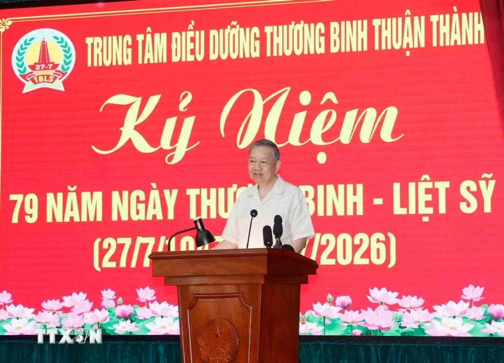 Tổng Bí thư, Chủ tịch nước Tô Lâm: Tiếp tục rà soát, giải quyết đầy đủ chính sách đối với người có công và thân nhân Tổng Bí thư, Chủ tịch nước Tô Lâm: Tiếp tục rà soát, giải quyết đầy đủ chính sách đối với người có công và thân nhân