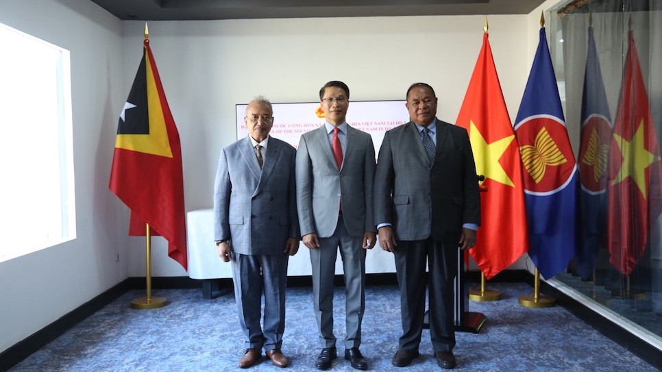 Khai trương trụ sở Đại sứ quán Việt Nam tại Timor-Leste
