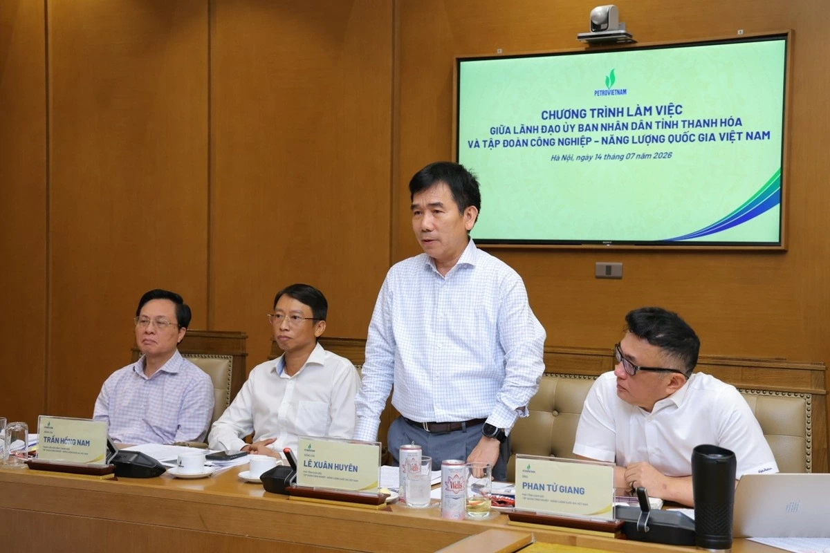 Petrovietnam cùng tỉnh Thanh Hóa tháo gỡ các vướng mắc, thúc đẩy các dự án đầu tư trọng điểm