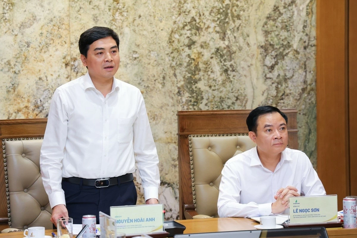 Petrovietnam cùng tỉnh Thanh Hóa tháo gỡ các vướng mắc, thúc đẩy các dự án đầu tư trọng điểm