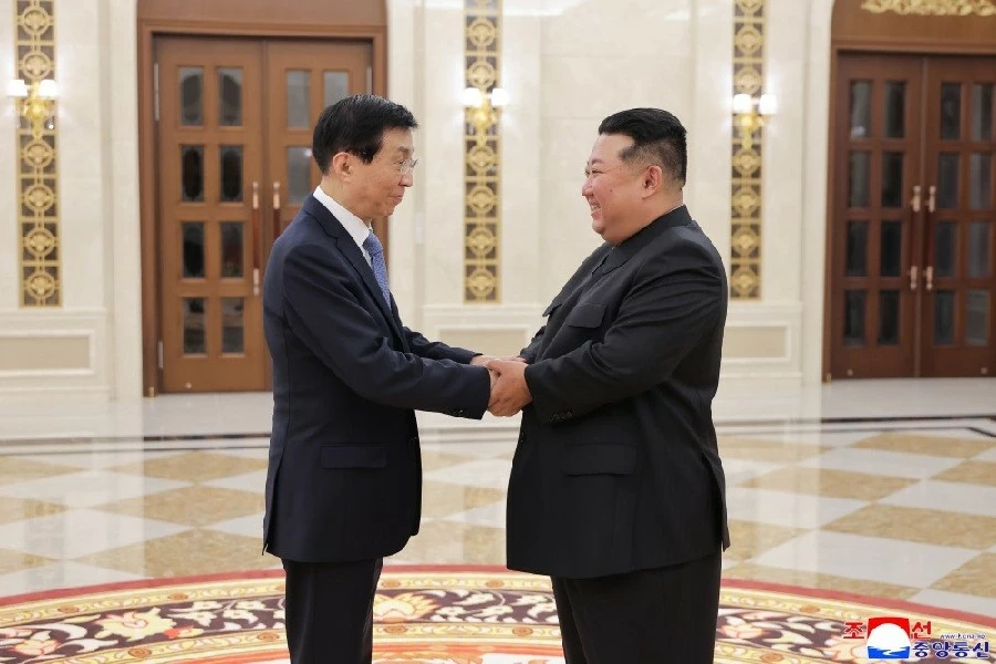 Triều Tiên-Trung Quốc nỗ lực củng cố quan hệ truyền thống. (Nguồn:KCNA)