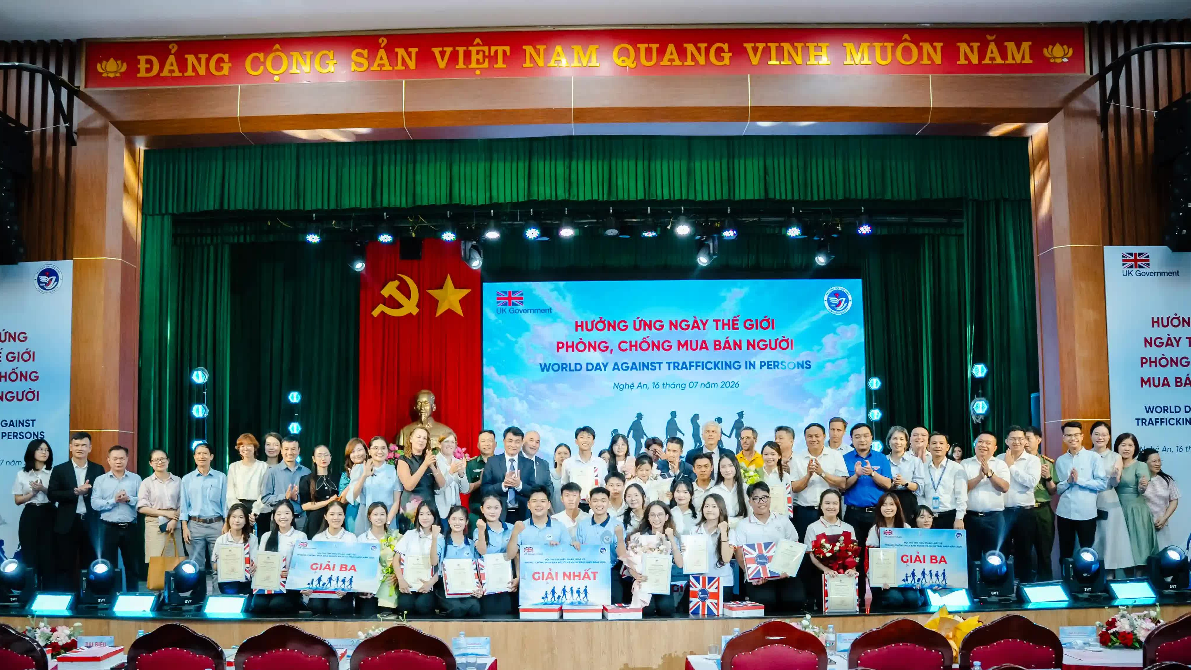 Việt Nam-Anh tăng cường hợp tác nâng cao nhận thức phòng, chống mua bán người cho giới trẻ