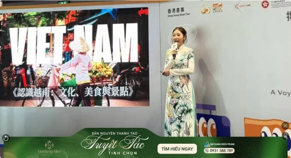 Đại diện thế hệ trẻ Việt lan tỏa giá trị văn hóa tại Hội chợ Sách Hong Kong