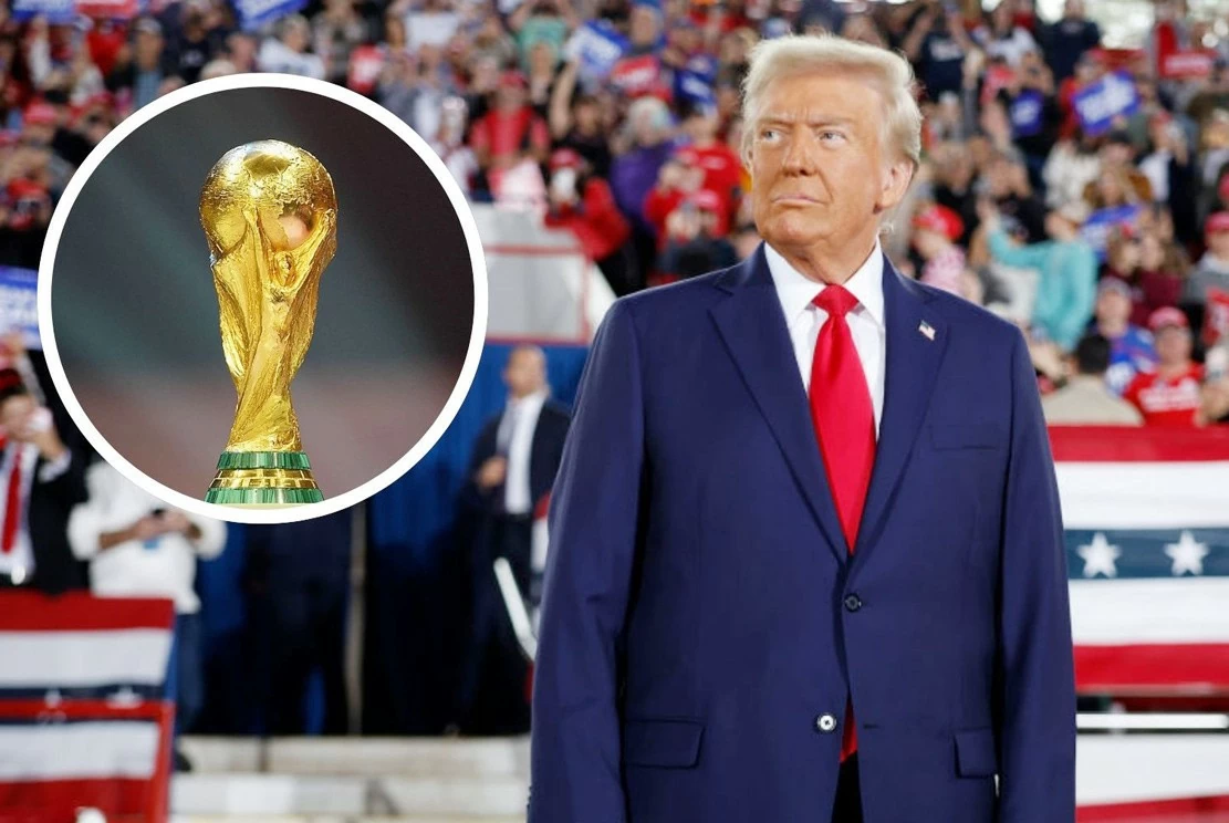 Tổng thống Mỹ Donald Trump sẽ trao cúp cho đội vô địch World Cup 2026. (Nguồn: 4-4-2) Tổng thống Mỹ Donald Trump sẽ trao cúp cho đội vô địch World Cup 2026. (Nguồn: 4-4-2)