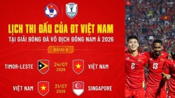 Lịch thi đấu của đội tuyển Việt Nam tại ASEAN Championship 2026