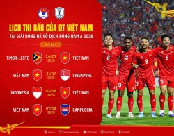 Lịch thi đấu của đội tuyển Việt Nam tại ASEAN Championship 2026