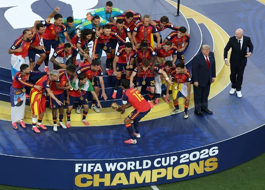 Lên đỉnh thế giới, Tây Ban Nha thống trị các giải thưởng cá nhân tại World Cup 2026 Lên đỉnh thế giới, Tây Ban Nha thống trị các giải thưởng cá nhân tại World Cup 2026