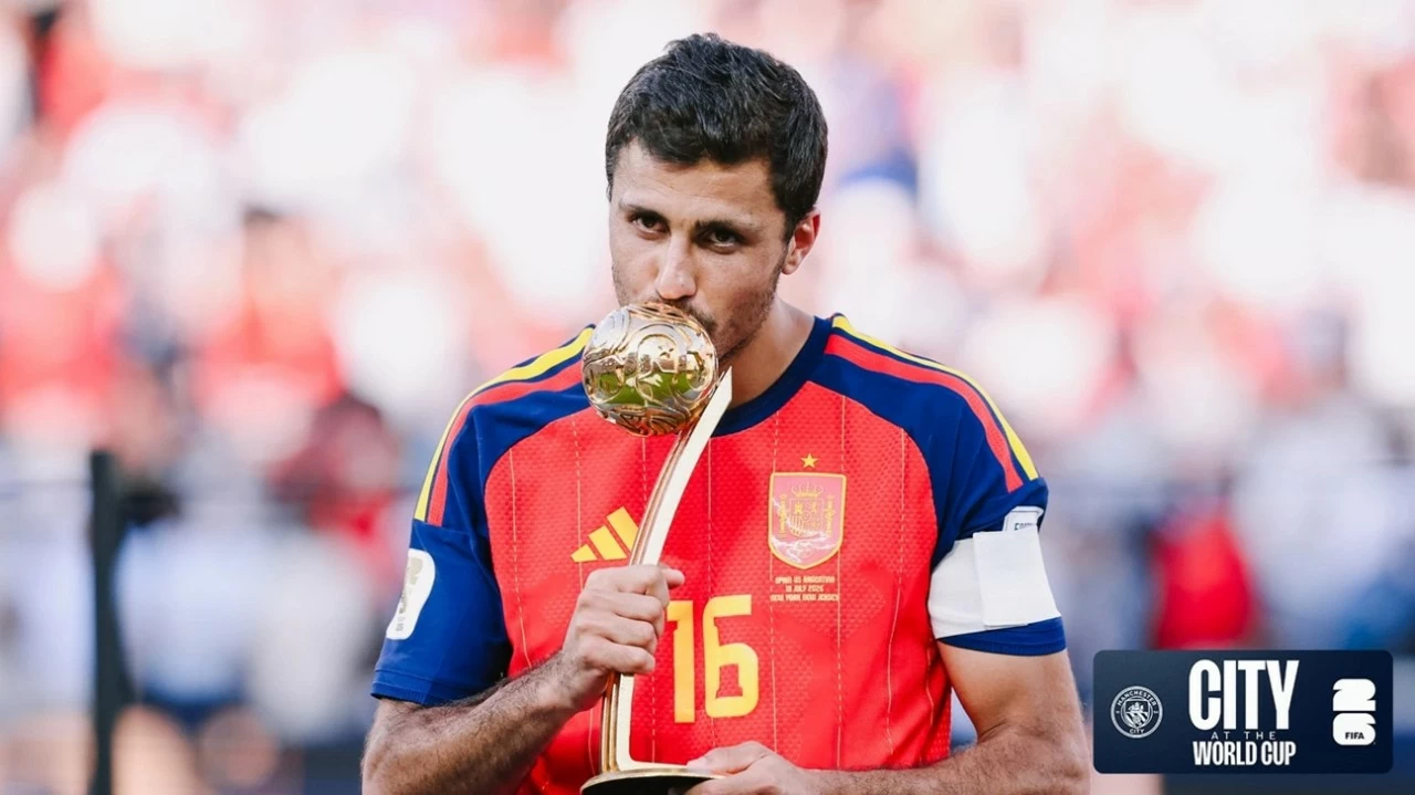 Tây Ban Nha vô địch World CUp 2026, Rodri nhận giải Quả bóng vàng Tây Ban Nha vô địch World CUp 2026, Rodri nhận giải Quả bóng vàng