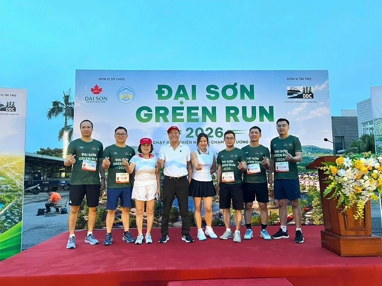 Lan tỏa ý thức bảo vệ môi trường qua Giải chạy Đại Sơn Green Run 2026 Lan tỏa ý thức bảo vệ môi trường qua Giải chạy Đại Sơn Green Run 2026
