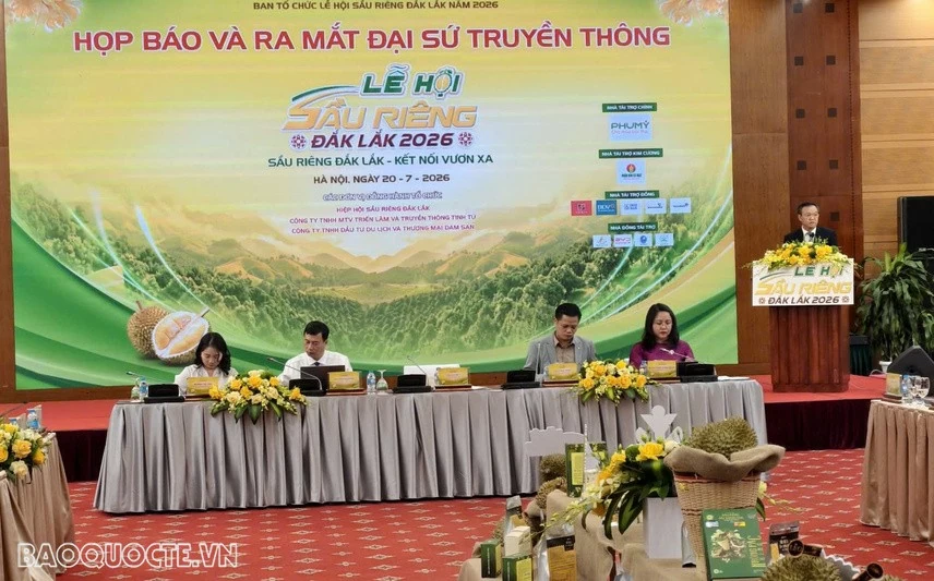 Lễ hội sầu riêng Đắk Lắk năm 2026: Kết nối vươn xa Lễ hội sầu riêng Đắk Lắk năm 2026: Kết nối vươn xa