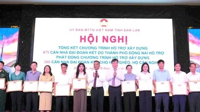 Tỉnh Đắk Lắk phát động chương trình hỗ trợ xây dựng 300 căn nhà Đại đoàn kết cho hộ nghèo do Tổng Bí thư, Chủ tịch nước Tô Lâm trao tặng