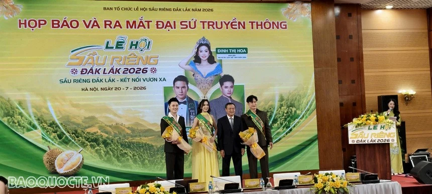 Lễ hội sầu riêng Đắk Lắk năm 2026: Kết nối vươn xa Lễ hội sầu riêng Đắk Lắk năm 2026: Kết nối vươn xa
