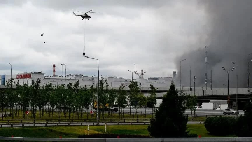 Nga tố Ukraine tập kích bằng UAV quy mô lớn vào khu vực Moscow. (Nguồn: Anadolu) Nga tố Ukraine tập kích bằng UAV quy mô lớn vào khu vực Moscow. (Nguồn: Anadolu)