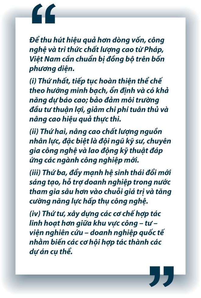 Bước chuyển mang tính chiến lược trong hợp tác Việt Nam - Pháp