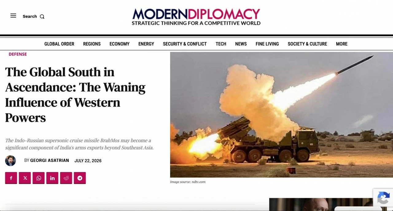 Phương Nam toàn cầu Từ tên lửa BrahMos đến cánh cửa rộng mở của ngành công nghiệp quốc phòng Ấn Độ