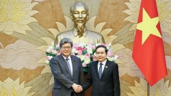 Chủ tịch Quốc hội Trần Thanh Mẫn tiếp Quyền Tổng Thư ký Đảng Dân chủ Tự do Nhật Bản Hagiuda Koichi