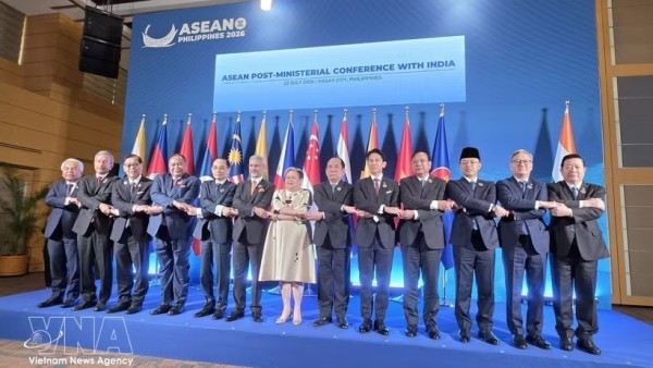 Foreign Minister Le Hoai Trung attends ASEAN–India PMC, calls for stronger maritime cooperation